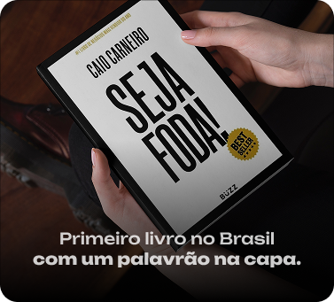 Livro "Seja Foda" considerado o primeiro livro com palavrão escrito na capa.